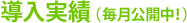 導入実績